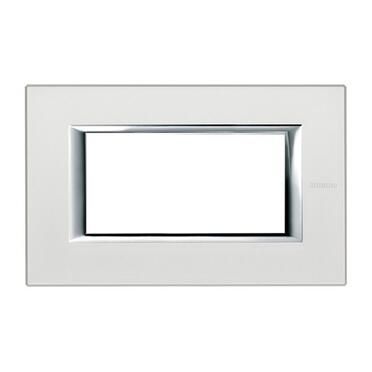 Рамка 4М Rectangular Silver mat (SAN)