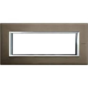 Рамка 6М Rectangular Brushed bronze (BR)