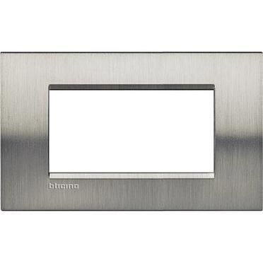 Рамка 4М Square Brushed steel (ACS)