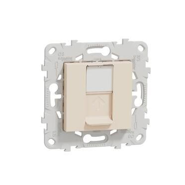 Розетка RJ45, кат. 5e UTP с монтажна рамка, 2M, сл.кост