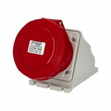 Контакт открит монтаж  3P+N+E 32A 400V IP67