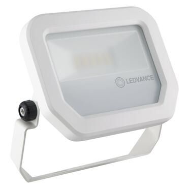 LED Прожектор, симетричен 10W 1100lm 3000K IP65, цвят бял