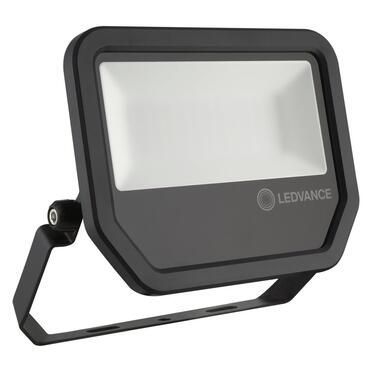 LED Прожектор, симетричен 50W 5500lm 3000K IP65, цвят черен