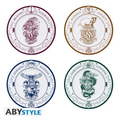 Комплект чинии ABYSTYLE HARRY POTTER PlatesHogwarts Houses