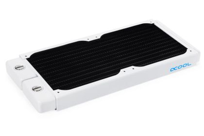 Радиатор Alphacool NexXxoS ST30 Full Copper 240mm Radiator V.2, White Special Edition