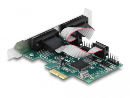 Карта за разширение на слотове Delock, PCI Express Card към 4 x Serial RS-232