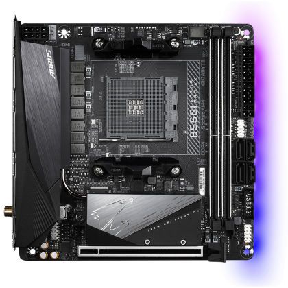 Дънна платка GIGABYTE B550I AORUS PRO AX, Socket AM4