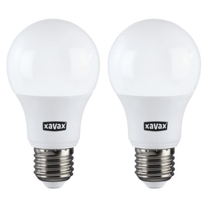 Xavax LED крушка, E27, 806 lm, 60W, 2 бр, 112929