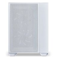 Кутия Lian Li O11 Air Mini Tower, Tempered Glass, Бяла