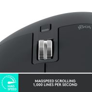 Безжична лазерна мишка LOGITECH MX Master 3S Performance Graphite