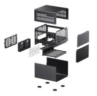 Кутия Jonsbo N3 NAS, Mini-ITX, Black