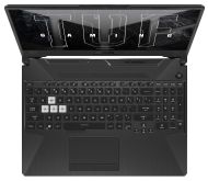 Лаптоп ASUS TUF A15 FA506NF-HN009, AMD Ryzen5 7535HS/H, 15.6" FHD 144 Hz, 16GB DDR5, 512 GB M.2 SSD, RTX 2050 4GB GDDR6, Backlit RGB, no OS