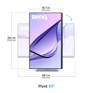 Монитор BenQ MA320U за MacBook Pro и MacBook Air, 31,5" , IPS , LED, 3840x2160, HDR10, 178°/178° , 1300:1