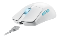 Геймърска безжична мишка ASUS ROG Harpe Ace Aim Lab Edition - White