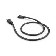 HAMA Кабел за зареждане, USB-C - USB-C, 0,5 м, черен