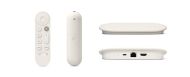 Мултимедиен плеър Google TV Streamer 4K, 32GB, с дистанционно