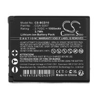 Батерия за апарат Panasonic CGA S007 LiIon 3.7V 1000mAh  Cameron Sino