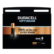 Алкална батерия DURACELL OPTIMUM  MX2400 LR03 AAA /8 бр. в блистер/ 1.5V