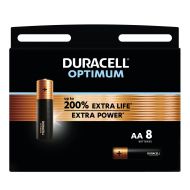 Алкална батерия DURACELL OPTIMUM LR6 /8 бр. в блистер/ 1.5V