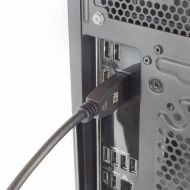 ACT Кабел Display port 2.1 мъжко-мъжко,8К@60Hz,4k@240Hz, 2м, черен