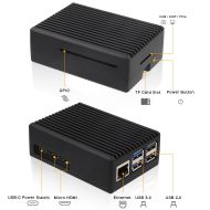 Кутия Inter-Tech ODS-739 RASPBERRY - Black