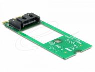 Адаптер Delock 62517, интерфейсен ключ M.2 2260 B+M към Sata 7 Pin