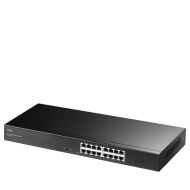 Суич  Cudy GS1016L, 16x порта, 10/100/1000, за 19"rack, метален