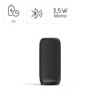HAMA Блутут колонка “Tube 4.0”, 3.5 W, черна