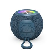 HAMA Блутут колонка "Ball Shape Speaker", 5 светлинни режима, 5W, синя