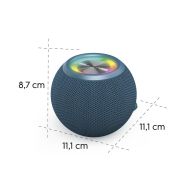 HAMA Блутут колонка "Ball Shape Speaker", 5 светлинни режима, 5W, синя