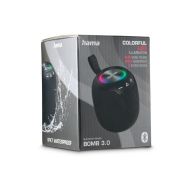 HAMA Блутут колонка "Bomb 3.0" Bluetooth®, Waterproof IPX7, LED, 16 W, черна