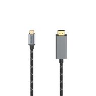 Кабел USB-C мъжко - HDMI мъжко, Ultra-HD 8K@60Hz, 1.5м