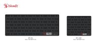Геймърски пад за мишка Bloody BP-30L, XL размер, 750 x 300 x 3mm
