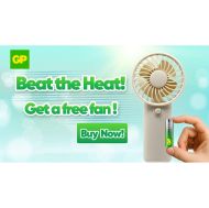 GP SUMMER PACK Алкални батерии  Super AA x 12 бр. + Super AAA x 12 бр. + Fan/ Вентилатор/  GP BATTERIES