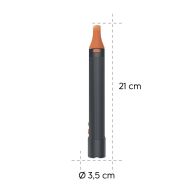 HAMA LED Фенер FLX1200-C, презареждащ се, удароустойчив, алуминиев, 4 режима + SOS