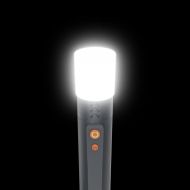 HAMA LED Фенер FLX1200-C, презареждащ се, удароустойчив, алуминиев, 4 режима + SOS