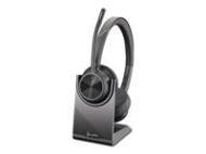 HP Poly Voyager 4320 USB-C Headset +BT700 dongle +Charging Stand