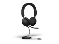 Jabra Evolve2 40 SE, USB-C, MS Stereo слушалка с микрофон