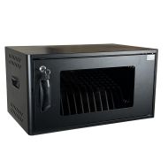 Универсален шкаф за зареждане на до 12 бр. таблети Estillo IP-2312 за монтаж на стена или свободностоящ, 12 x USB-C порта