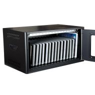 Универсален шкаф за зареждане на до 12 бр. таблети Estillo IP-2312 за монтаж на стена или свободностоящ, 12 x USB-C порта