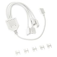 Кабел Kolink ARGB 1-4 Сплитер - 30 cm Бял