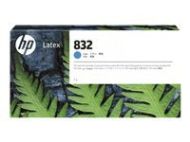 HP 832 1L Cyan Latex Ink Cartridge