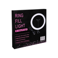 LED Ring осветление  M26, 26см, 20W, Черен 