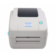 Баркод принтер, Xprinter, XP-DT425B, Термодиректен, Бял 
