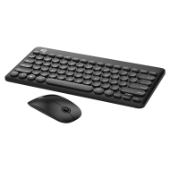Комплект мишка и клавиатура Fude IK6620, Безжични, Различни цветове  