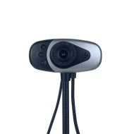 Уеб камера Kisonli PC-10, Микрофон, 480p, Черен 