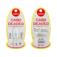 Четец за карти Earldom ET-OT26, Micro SD, Бял 
