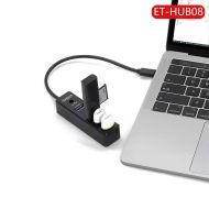 USB х
ъб Earldom ET-HUB08, Type-C, 4 Порта,, Черен 