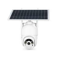Смарт охранителна камера  PST-S20-4GT 2.0Mp, PTZ, 4G, Соларен панел, Външен монтаж, Tuya Smart, Бял 