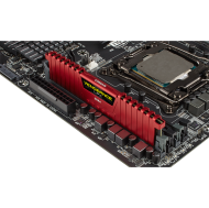 Памет CORSAIR VENGEANCE LPX, 8GB (1 x 8GB), DDR4, 2666MHz, C16, Red